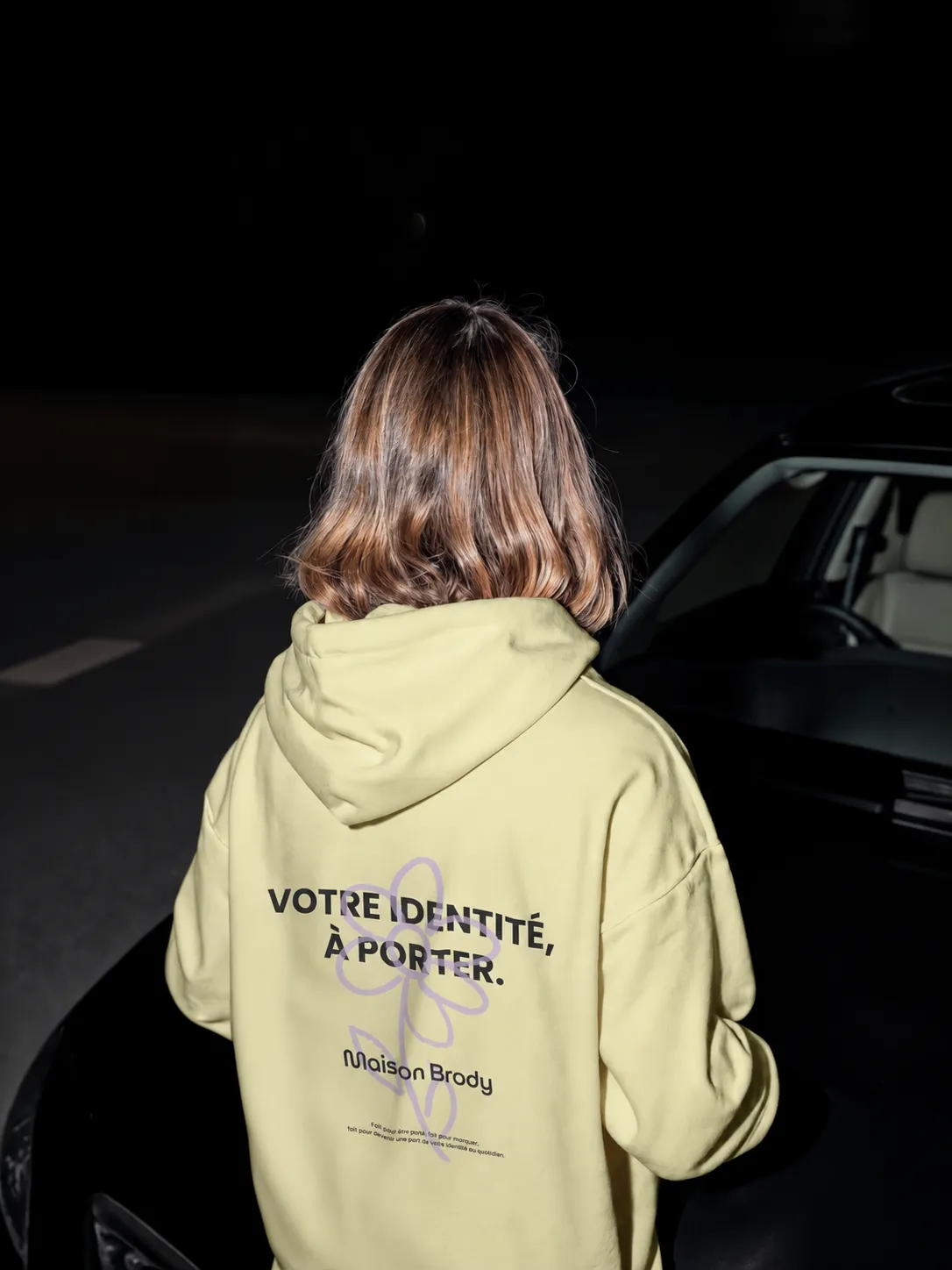 Hoodie imprimé Maison Brody